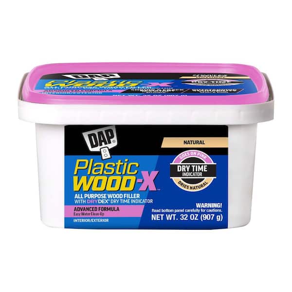 Plastic Wood-X with DryDex 32 oz. All Purpose Wood Filler (4-Pack)