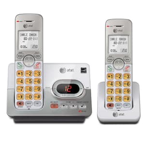 2-Handset Cordless Phone System with Caller ID and Call Waiting