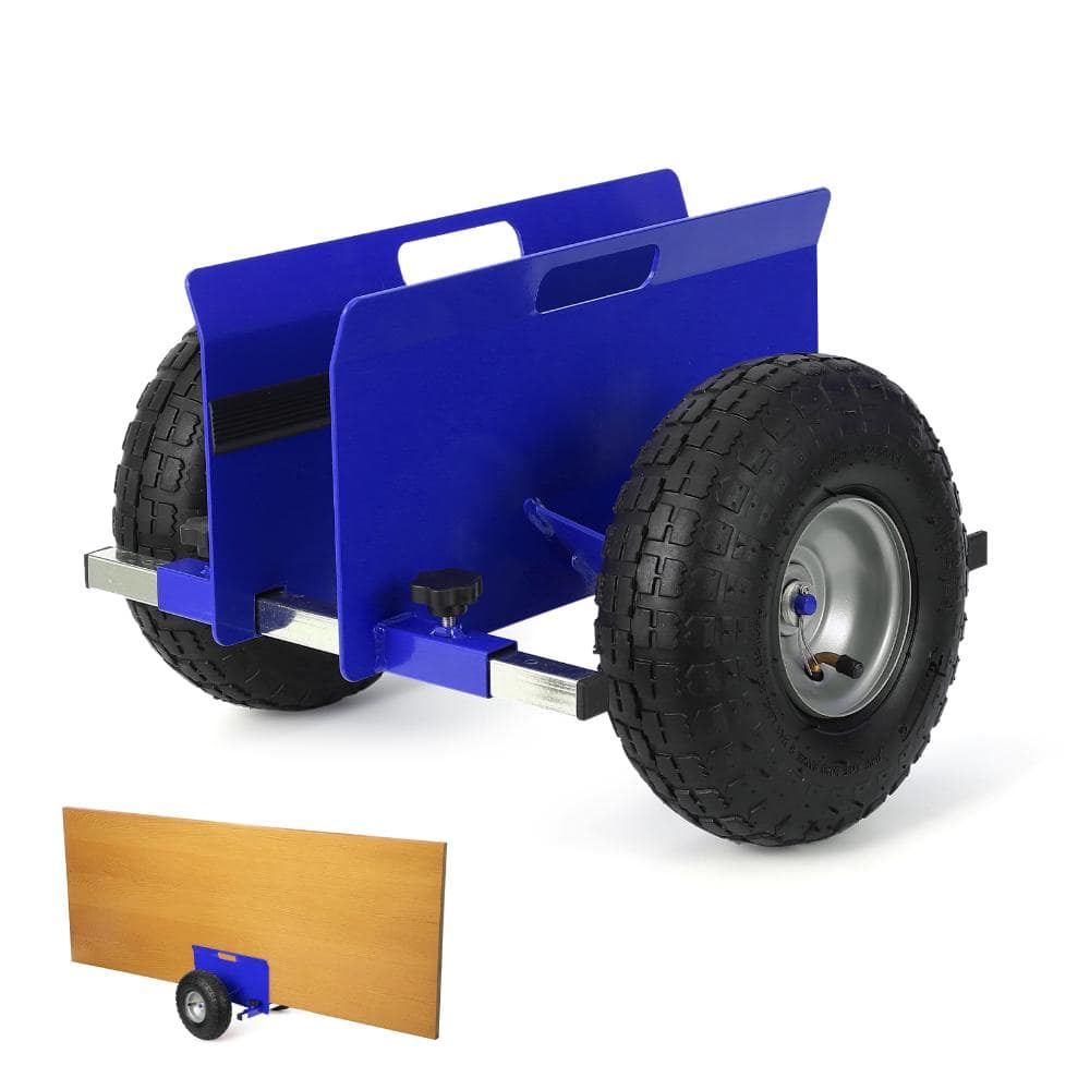 Heavy-Duty Panel Dolly Cart with 600 lb Capacity,Adjustable Clamp,Pneumatic All-Terrain Wheels for Drywall,Plywood Mover price history on PriceWatchPro