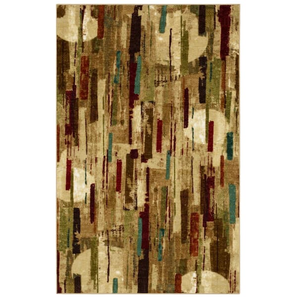 Mohawk Home Facets Multi 7 ft. 6 in. x 10 ft. Abstract Area Rug