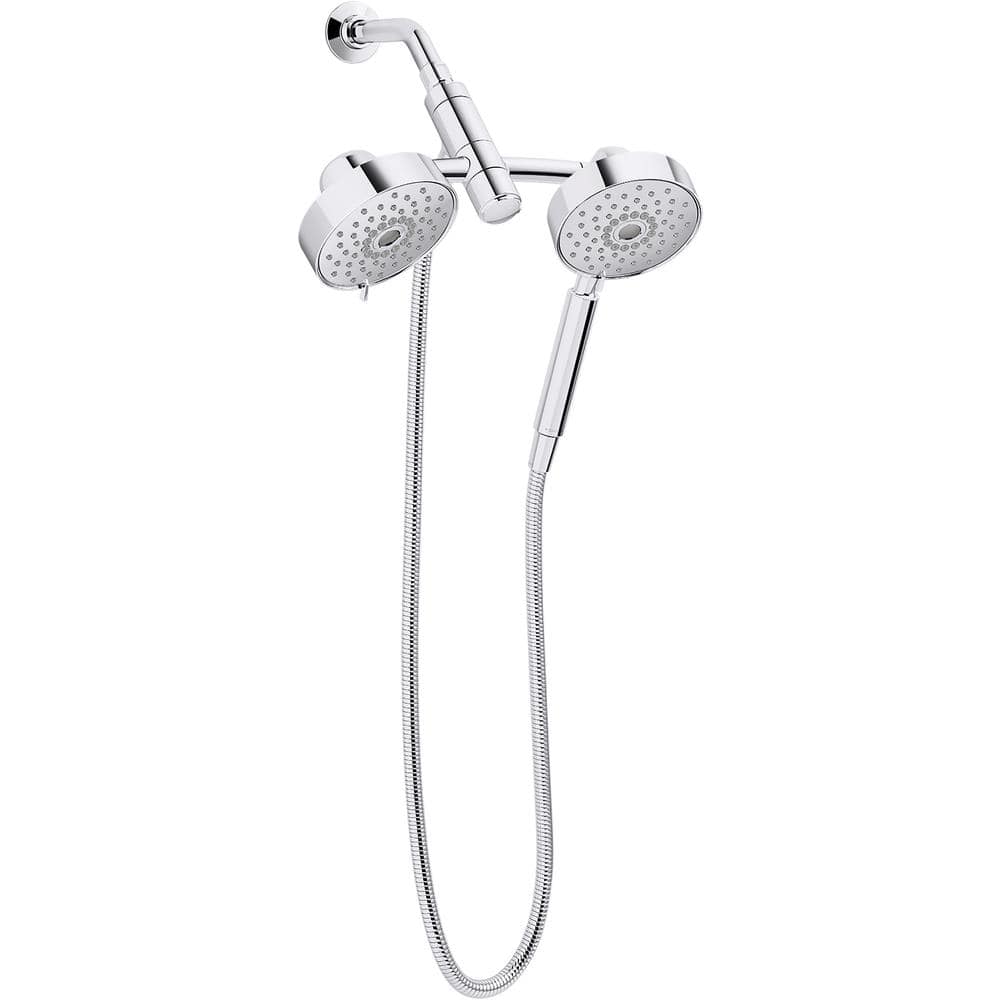 Purist Chrome 2.5 GPM Multifunction Spa Shower Combo Kit