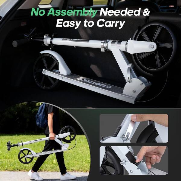 SKONYON 200 mm Kick Scooter for Kids 6 Plus Years Teens Adults 330