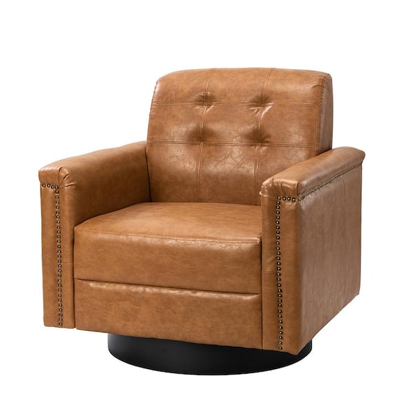 JAYDEN CREATION Caesar Camel Transitional Upholstered Tufted