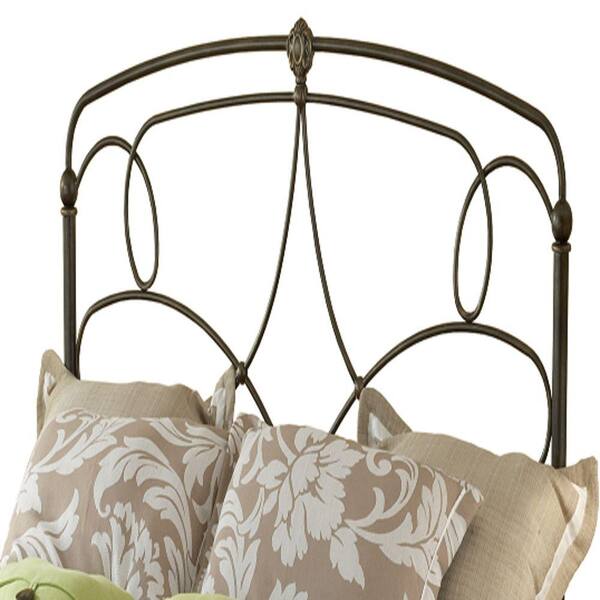 Hillsdale Furniture Parker Pewter King Headboard with Rails - DISCONTINUED