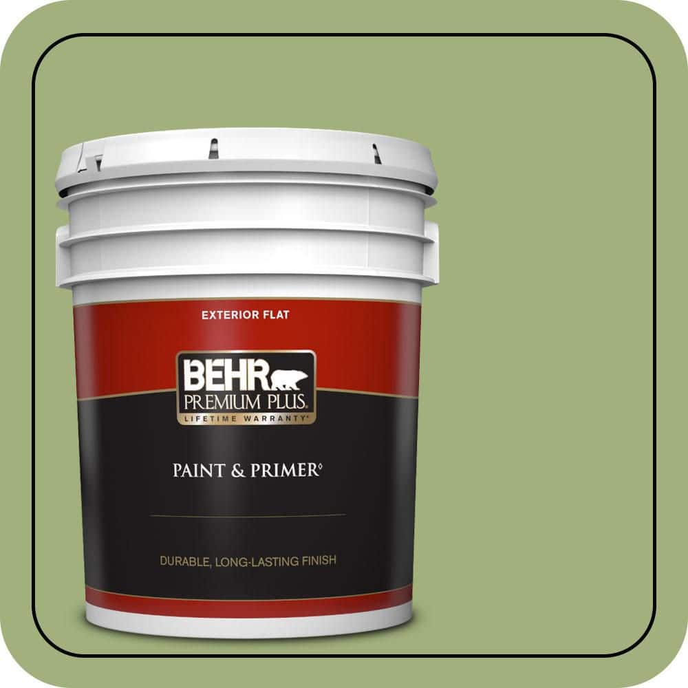 5 gal. #M360-5 Fresh Guacamole Flat Exterior Paint & Primer price history on PriceWatchPro