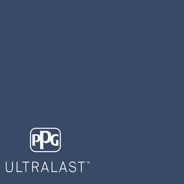 PPG UltraLast 5 gal. #PPG1164-7 Annapolis Blue Semi-Gloss Interior Paint and Primer