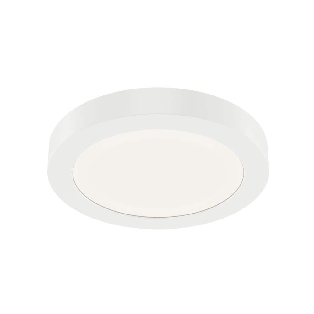 Ara Integrated LED 5 in. Round Edge-Lit Canless Recessed Light for Kitchen and Bathroom Ultra Thin White 3000K (1-Pack) price history on PriceWatchPro