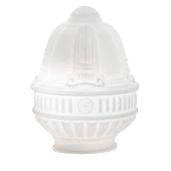 Colonnade 7 in White Colorful Glass Novelty Universal Shade with no fitter
