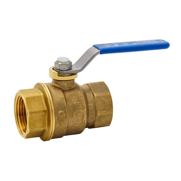 1 in. FNPT Full Port Lead Free Brass Ball Valve