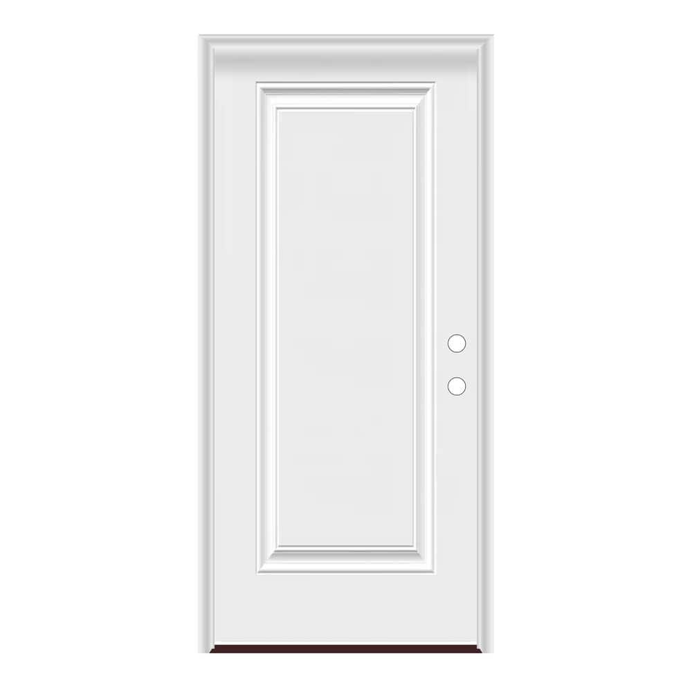 GENESIS ENTRIES 36 in. x 80 in. Left-Hand/Inswing 1-Panel Primed
