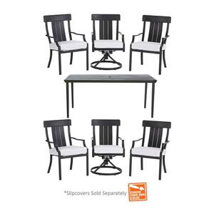Oak Heights 7-Piece Patio Dining Set with Cushion Insert (Slipcovers Sold Separately)
