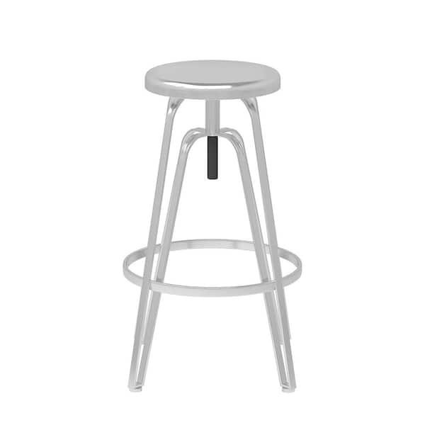 single metal bar stool