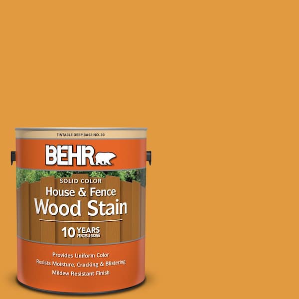 BEHR 1 gal. #T18-05 Life Is Good Solid Color House and Fence Exterior Wood Stain