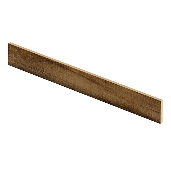 Cap A Tread Copperhill 47 in. L x 1/2 in. W x 7-3/8 in. T Vinyl Overlay Riser