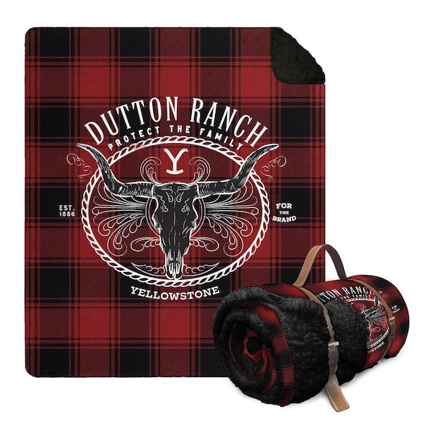 THE NORTHWEST GROUP Yellowstone Protect The Family Silk Touch Sherpa Rev