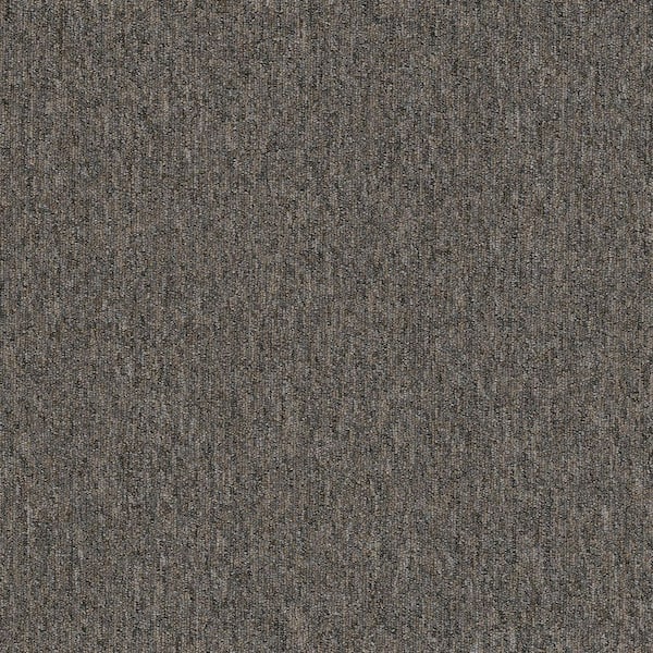 Form Focus 26-Pashmina-Gray 12 ft. 26 oz. SD Polyester Loop Carpet-Installation Required