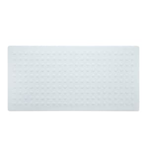 Glacier Bay 17 in. x 36 in. Foam Bath Mat in White 79WW04HD - The Home Depot