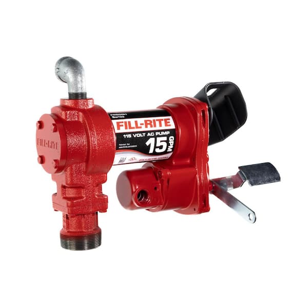 115-Volt 15 GPM 1/6 HP Fuel Transfer Pump (Pump Only)