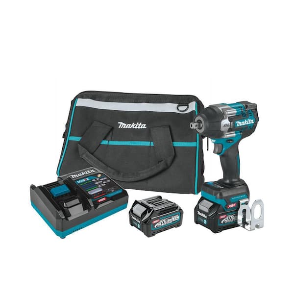 40V max XGT Brushless Cordless 4-Speed Mid-Torque 1/2 in. Impact Wrench Kit w/Detent Anvil, 2.5Ah