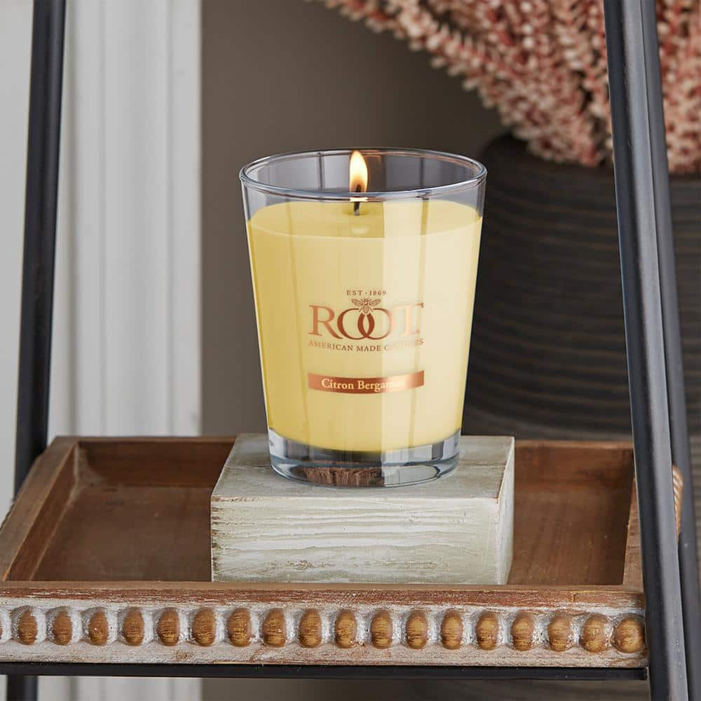 ROOT CANDLES Veriglass Citron and Bergamot Scented Jar Candle