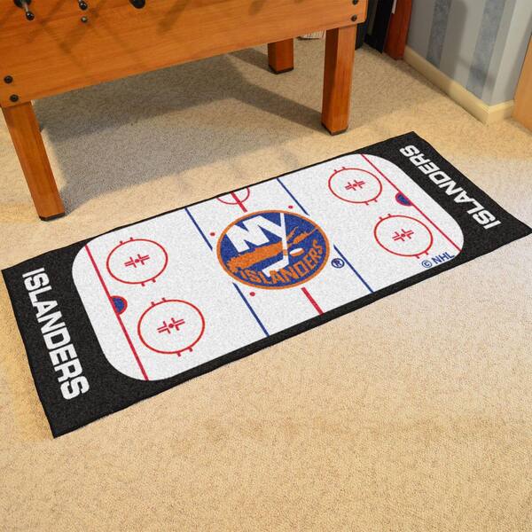New York Islanders 3 ft. x 6 ft. Rink Rug Runner Rug