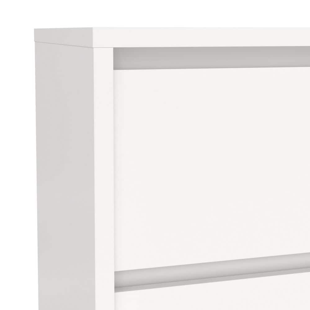 White 32" Modern 3-Drawer Chest Dresser