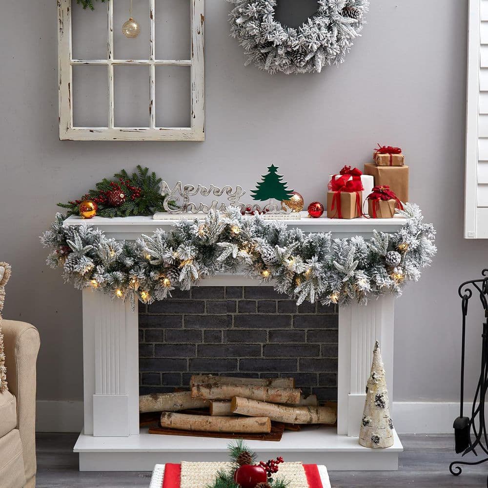 6 ft. Green Artificial Pine Garland, Festive Home Decor Garland price history on PriceWatchPro