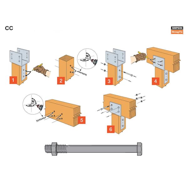 Simpson Strong-Tie CC44 Column Cap