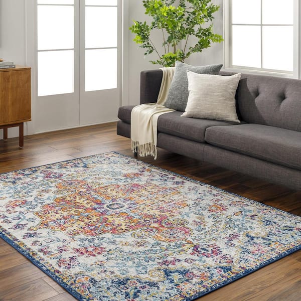 Demeter Ivory 3 ft. 11 in. x 5 ft. 7 in. Area Rug