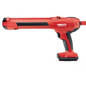 22-Volt NURON Lithium-Ion Cordless Anchor Adhesive 16.9 oz. Caulk Gun with Red Cartridge Holder