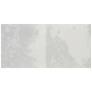 Kings Tradition Square Silver 7-7/8 in. x 15-3/4 in. Porcelain Wall Tile (10.56 sq. ft./Case)