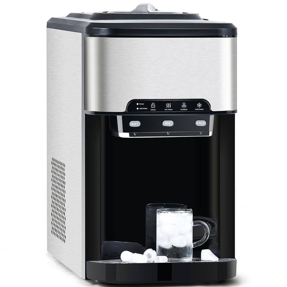 Merax Multifunctional 27 lb. Freestanding Ice Maker Top Loading Water