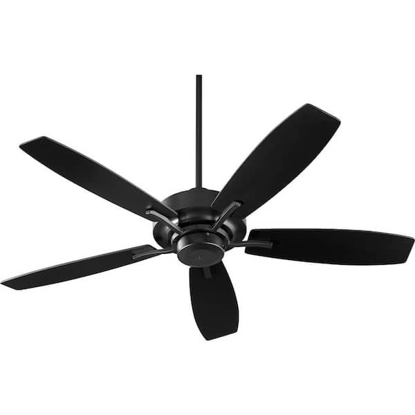 Soho 52 in. Indoor Black Ceiling Fan