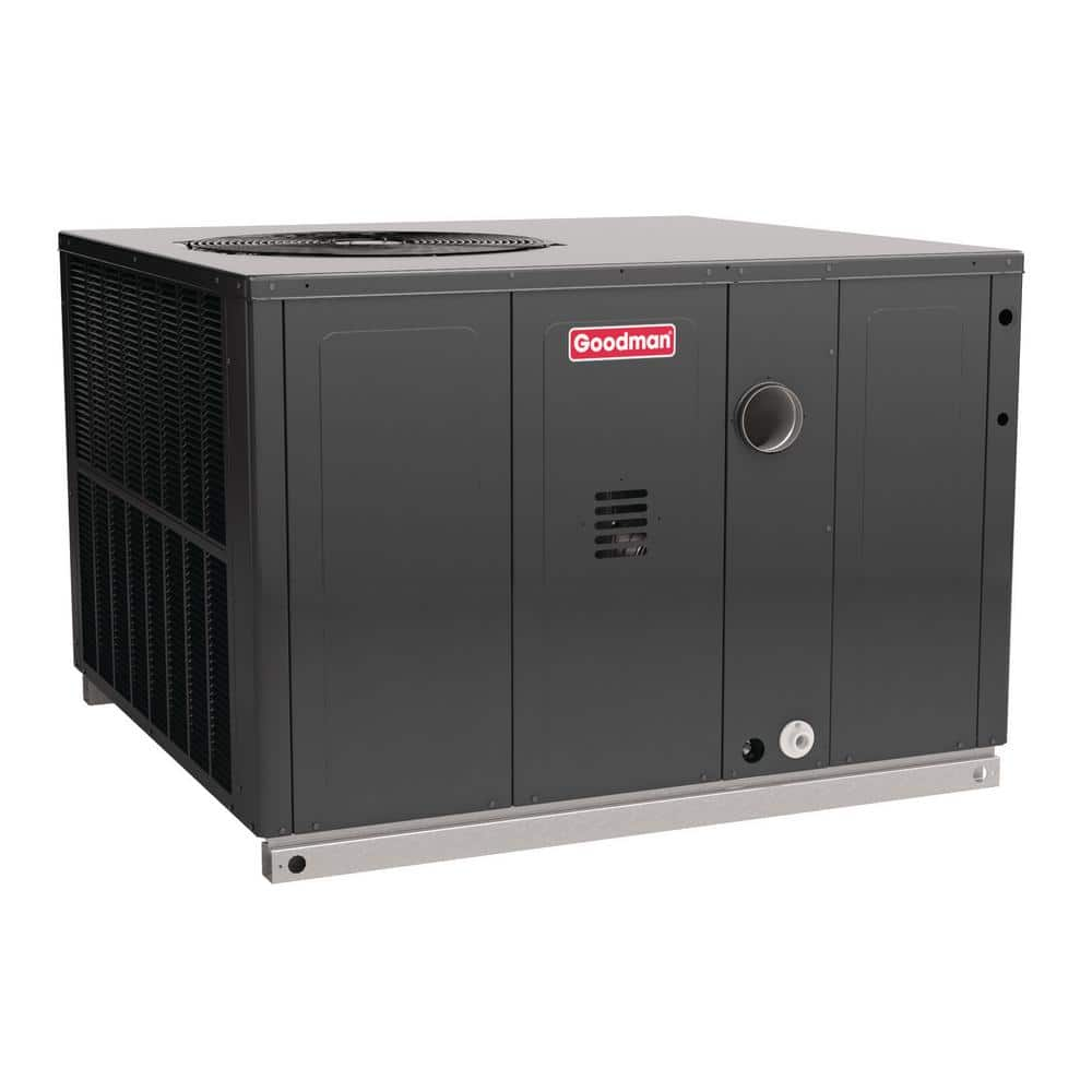 Goodman 5 Ton 14 Seer 81 Afue 100 000 Btu Heating R 410a Multi Position Package Air Conditioner With Gas Gpg1461100m41 The Home Depot