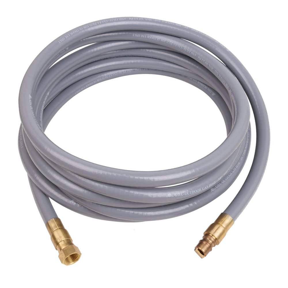 "15 FT 3/8"" ID Natural Gas and Propane Gas Quick Connect Hose Kit" price history on PriceWatchPro