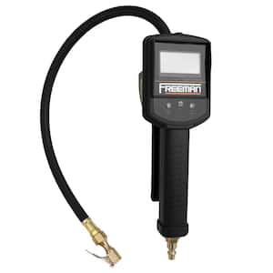 Digital Tire Inflator with LCD Pressure Gauge and Work Light