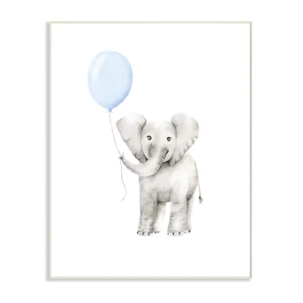 10 x 0.5 x 15 Stupell Home Décor Baby Elephant Studio Photo Wall Plaque Art Proudly Made in USA Stupell Industries brp-1819_wd_10x15 