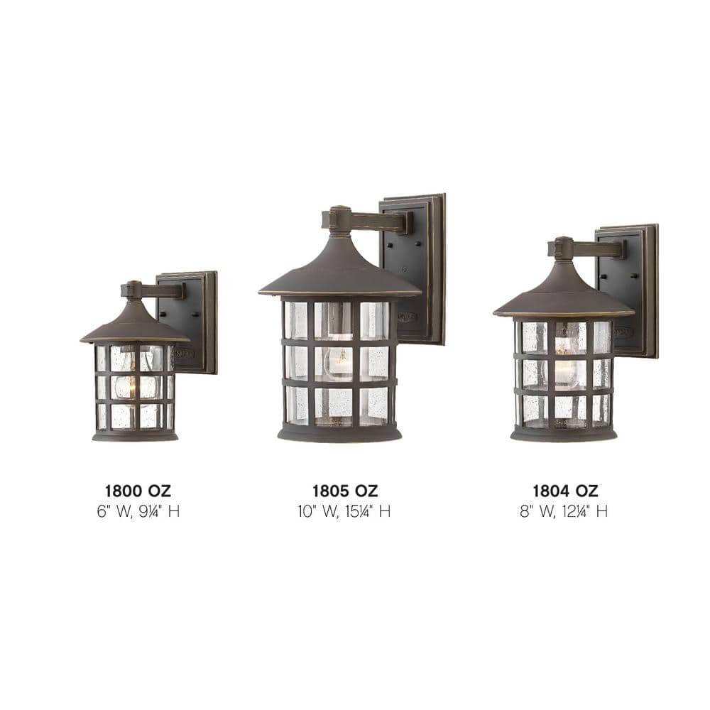 Hinkley Freeport 1-Light 15.25-in H Bronze Outdoor Wall Light