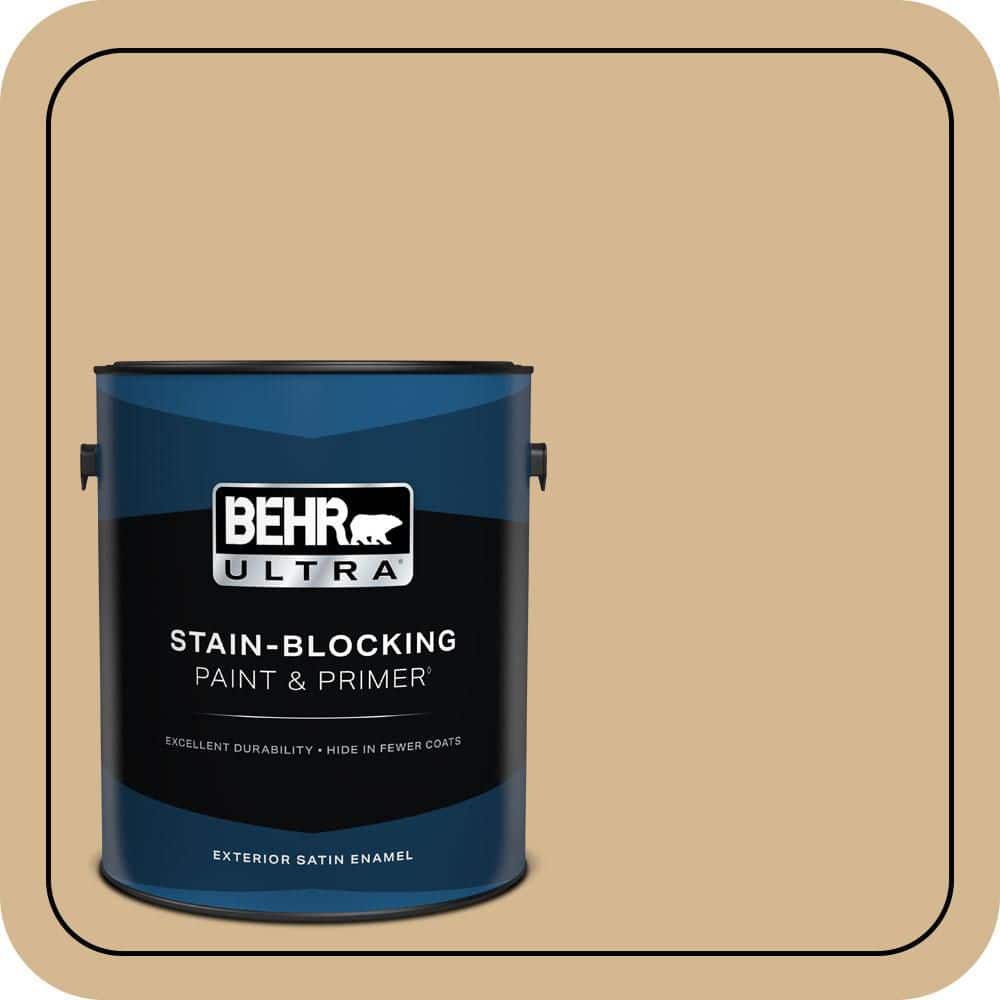 1 gal. #320F-4 Desert Camel Satin Enamel Exterior Paint & Primer price history on PriceWatchPro