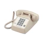 Desk Corded Telephone with Flash - Ash