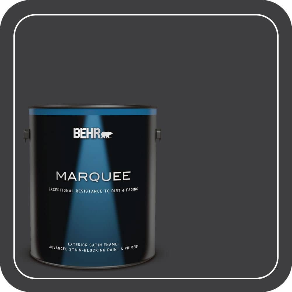 1 gal. #PPH-34 Black Smoke Satin Enamel Exterior Paint & Primer price history on PriceWatchPro