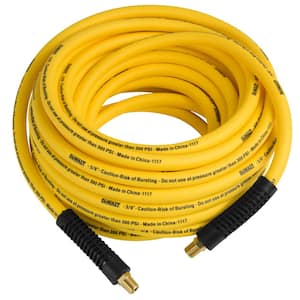 Flexzilla 3/8 in. x 50 ft. Air Hose with 1/4 in. MNPT Fittings
