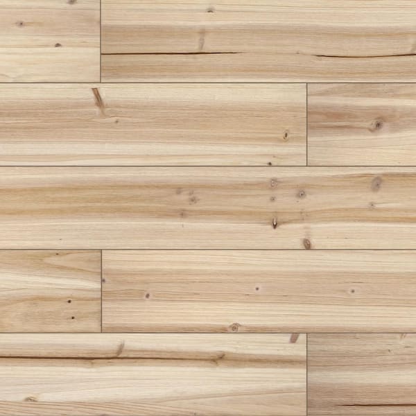 1/3 in. x 2/5 ft. x 4 ft. Tan Natural Oak Solid Barn Wood Wall Planks Decorative Wall Paneling (15.4 sq. ft./Case)