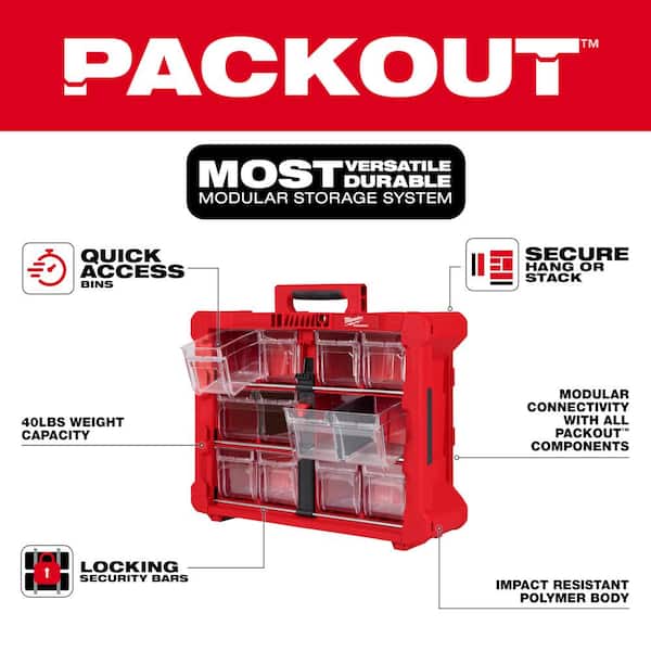 Milwaukee - PACKOUT TILT BIN ORGANIZER