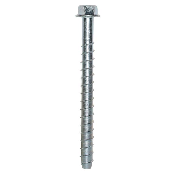 Simpson Strong-Tie Titen HD 1/2 in. x 6 in. Zinc-Plated Heavy-Duty Screw Anchor (20-Pack)