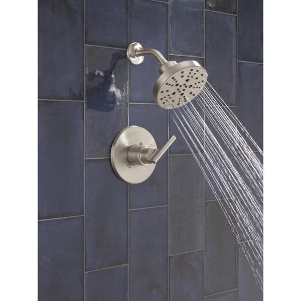 Delta Nicoli H2OKinetic Slim Handle Single Handle 5-Spray Shower