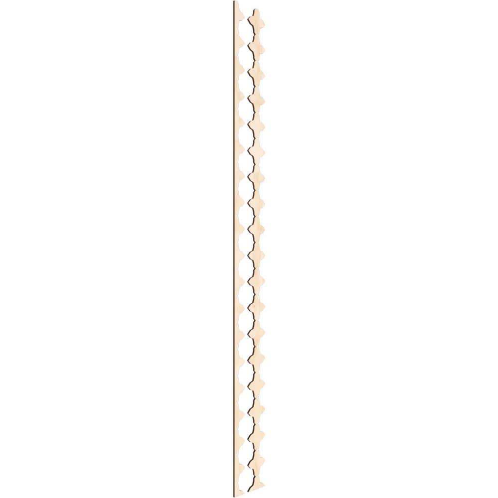 Pandora 94 in. H x 0.375 in. W Slatwall Panels in Birch 17-Pack price history on PriceWatchPro