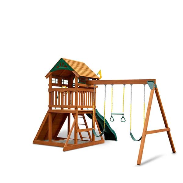 diy outing iii wooden playset