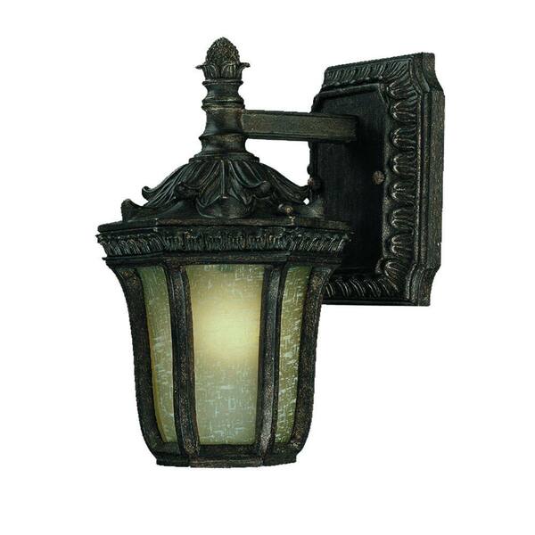 Acclaim Lighting Renaissance Collection Wall-Mount 1-Light Outdoor Black Coral Light Fixture