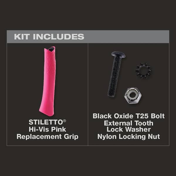 TiBone/TRIMBONE Hammers Pink Replacement Grip